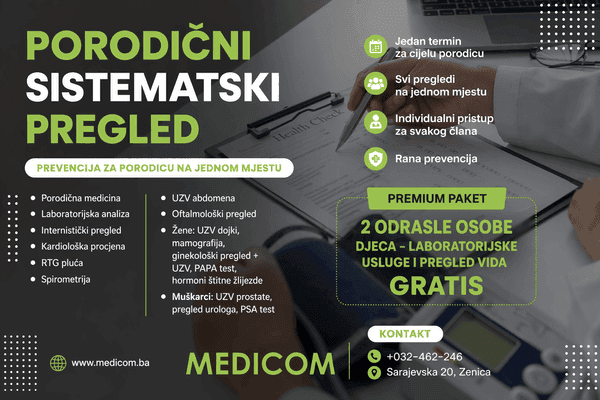 Porodični sistematski pregled Premium