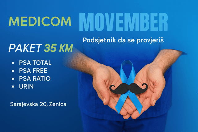 Movember u Medicom poliklinici