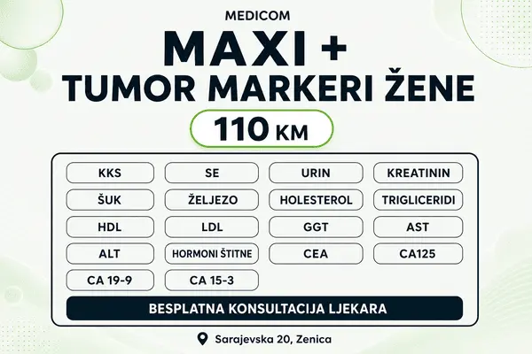 Maxi + Tumor markeri zene